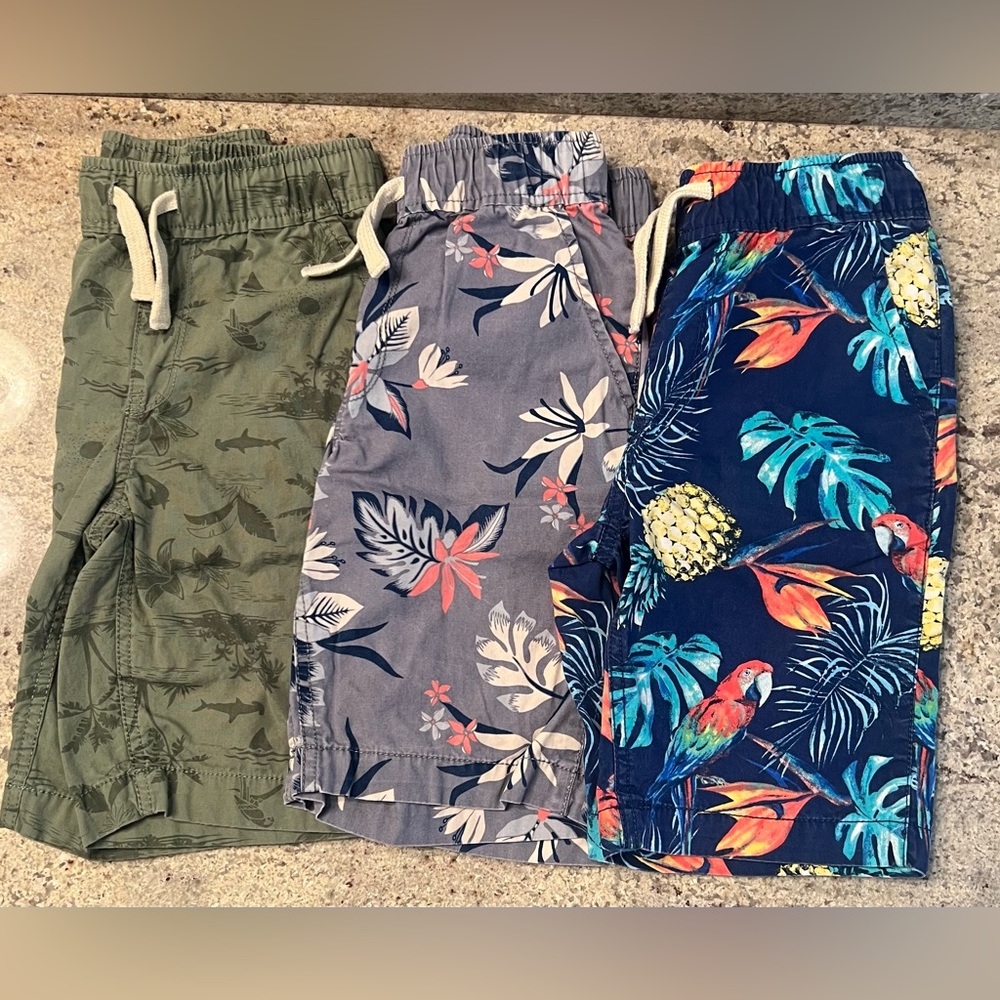 Set of 3 Boys Printed Shorts